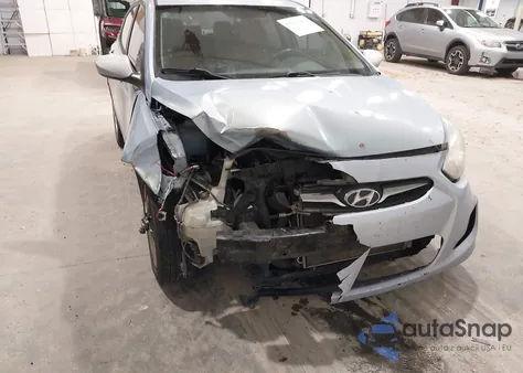2013 Hyundai Accent Gls z USA, uszkodzony, nr VIN KMHCU4AE7DU462598